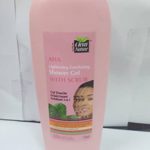 Clear Nature AHA Scrub Bath  750ml