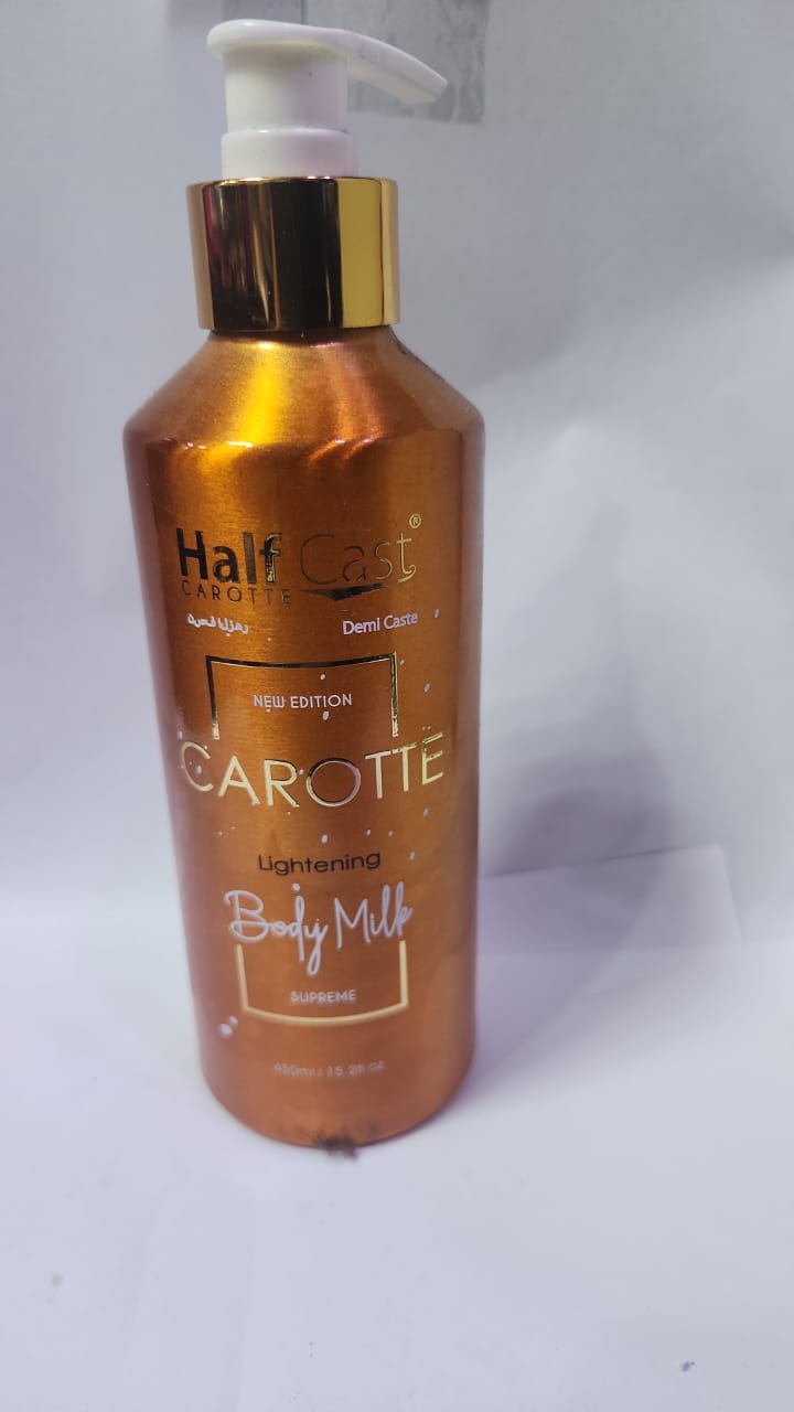 Half Cast Carrot Body Milk