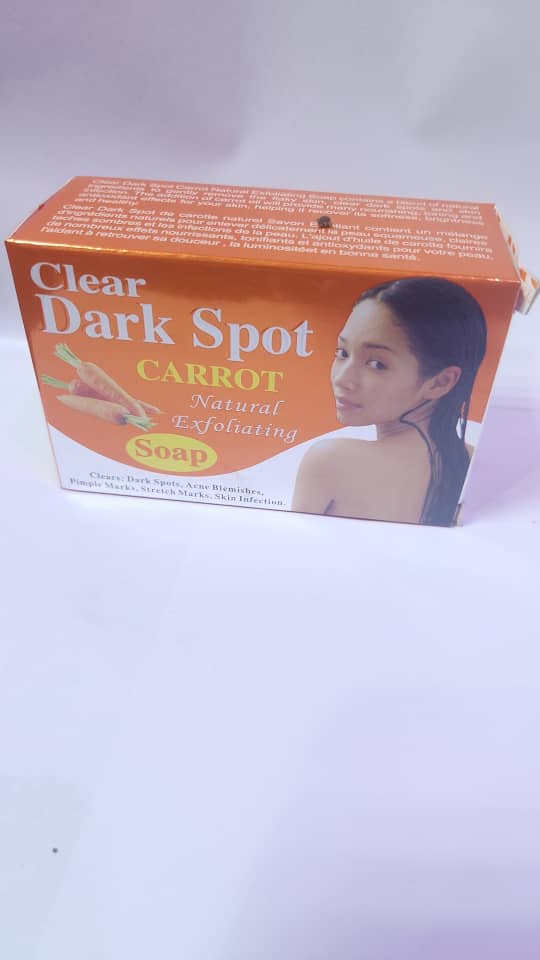 Clear Dark Sport Carrot Natural Exfoliating Soap