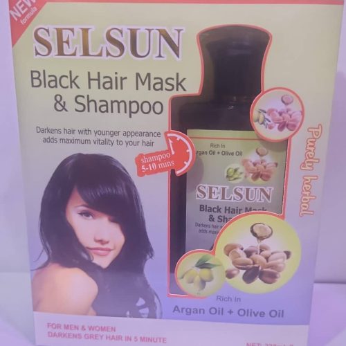 Selsun Black Hair Mask & Shampoo